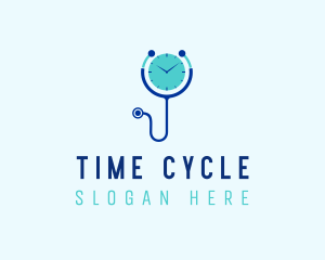 Doctor Consultation Time  logo design