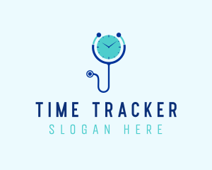 Doctor Consultation Time  logo design