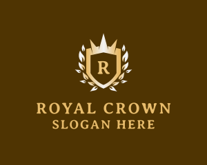 Royal Shield Hotel logo design