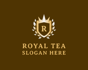 Royal Shield Hotel logo design