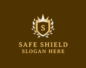 Royal Shield Hotel logo design