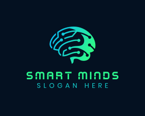 Smart Brain Technology logo design