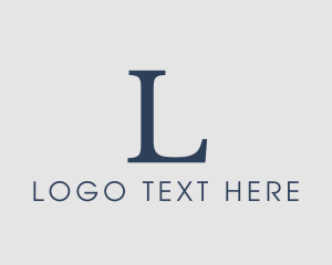 Serif - Simple Generic Brand logo design
