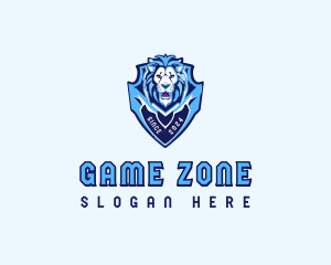 Shield Lion Gaming logo design