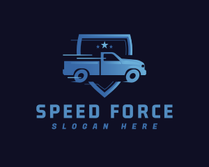 Speed Shield Car logo design