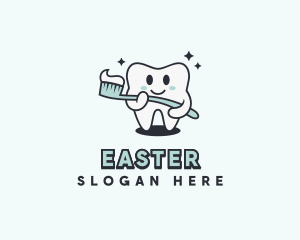 Toothbrush Dental Tooth Logo