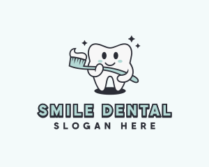 Dental - Toothbrush Dental Tooth logo design