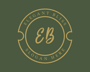 Aesthetic - Elegant Round Business logo design
