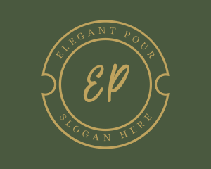 Elegant Round Business logo design