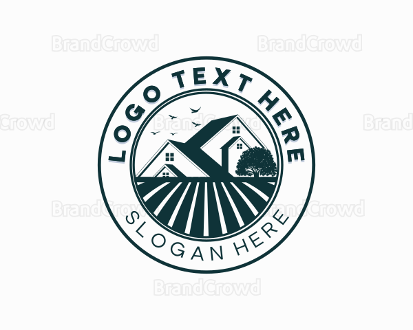 House Farm Landscape Logo