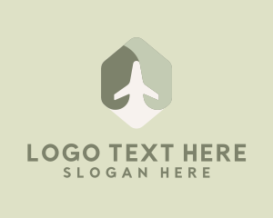 Cargo Aircraft - Air Freight Plane logo design