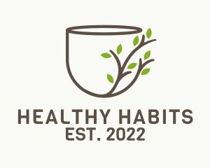 Healthy Vegan Tea logo design