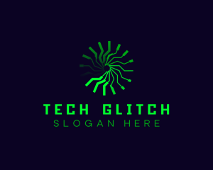 Motion Clock Tech logo design