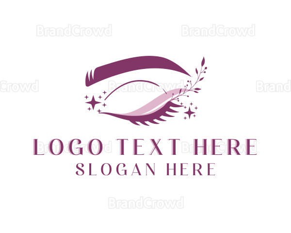 Brow Beauty Eyelash Logo