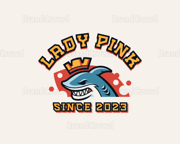Crown Shark Fish Esports Logo
