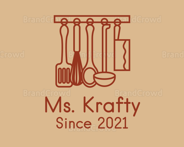 Kitchen Cooking Utensils Logo