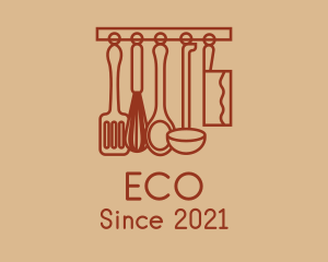 Gourmet - Kitchen Cooking Utensils logo design
