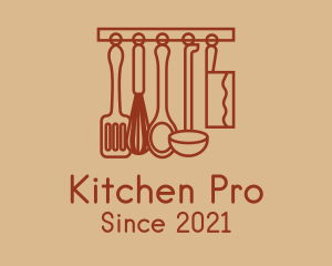 Cookware - Kitchen Cooking Utensils logo design