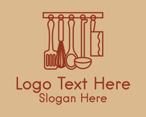 Kitchen Cooking Utensils Logo