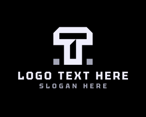 Lettermark - Professional Company Letter T logo design