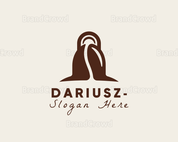 Coffee Shopping Bag Logo