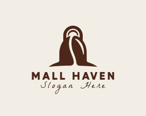 Coffee Shopping Bag logo design