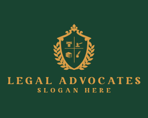 Justice Law Academy logo design