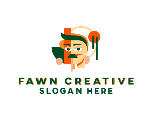 Creative Man Paint logo design