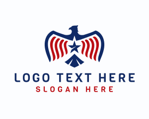 Veteran - Eagle Star Defense logo design