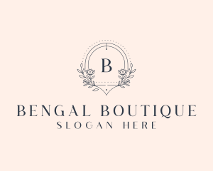 Floral Garden Boutique logo design