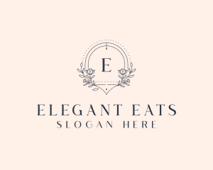 Floral Garden Boutique logo design