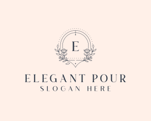 Floral Garden Boutique logo design