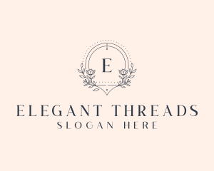 Floral Garden Boutique logo design