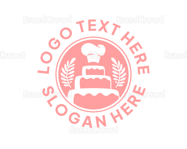 Baker Hat Cake Logo