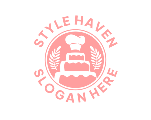 Toque - Baker Hat Cake logo design