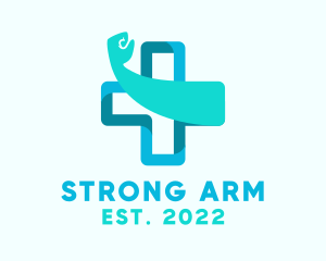 Arm - Doctor Medical Cross logo design