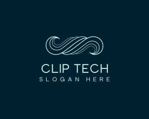 Waves Tech Business Firm logo design