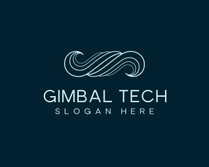 Waves Tech Business Firm logo design