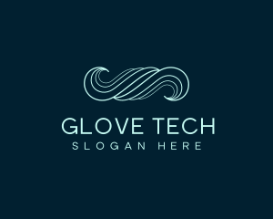 Waves Tech Business Firm logo design