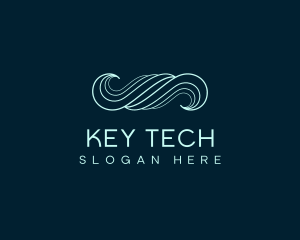 Waves Tech Business Firm logo design