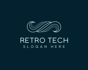 Waves Tech Business Firm logo design