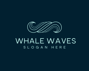 Waves Tech Business Firm logo design