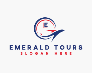 Travel Airline Tour logo design