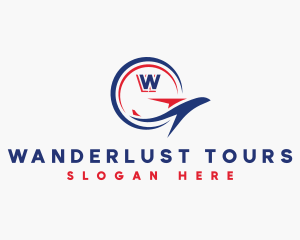 Travel Airline Tour logo design