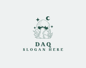 Stars - Mushroom Fungus Herbal logo design