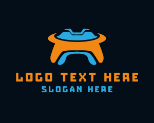 Xbox - UFO Spaceship Game logo design