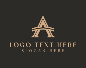 Branding - Business Arch Letter A logo design