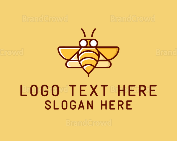 Bumblebee Bee WIngs Logo