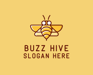 Bumblebee - Bumblebee Bee WIngs logo design