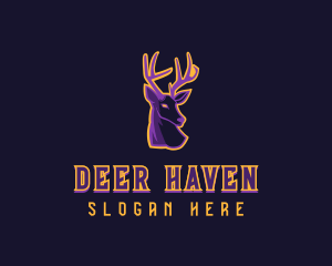 Deer - Deer Animal Gaming logo design